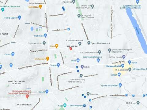 участок по адресу Приорская ул. (Полупанова)