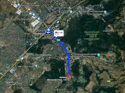 квартира по адресу Метрологическая ул., 107