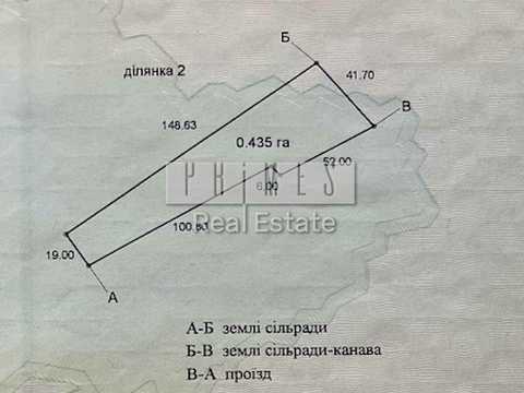 ділянка за адресою Центральна