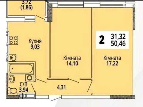 квартира за адресою Озерна вул., 4а