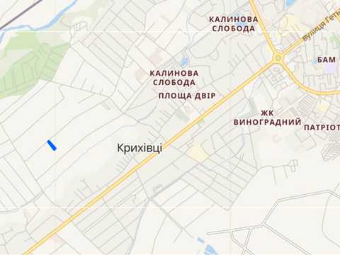 участок по адресу 