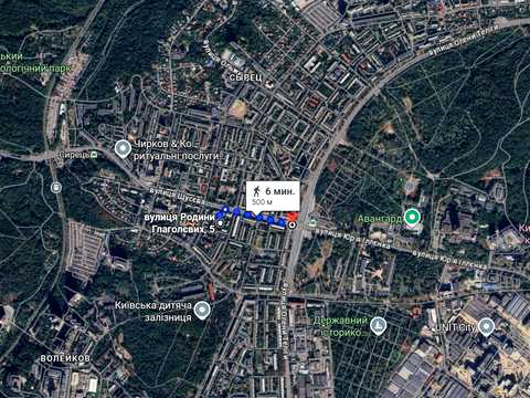 квартира за адресою Родини Глаголєвих вул. (Академіка Грекова), 5