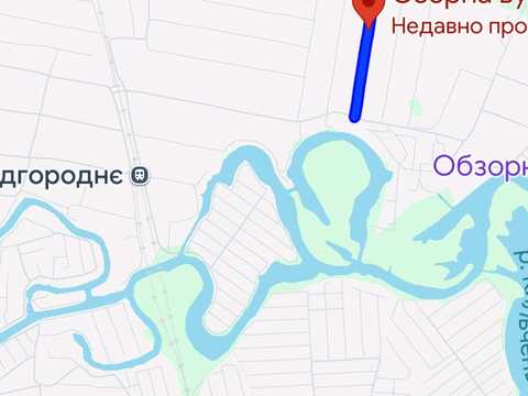 ділянка за адресою Підгородне, Озерна, 34