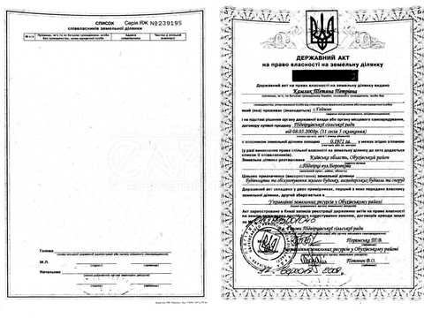 ділянка за адресою