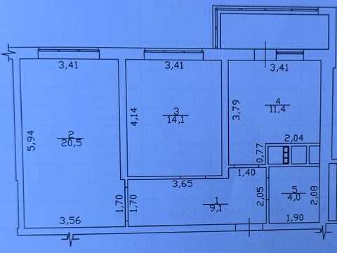 квартира по адресу Канатная ул., 122-Б