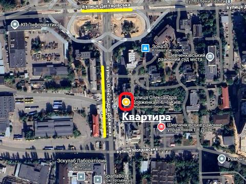 квартира по адресу Александра Довженко ул., 14/1