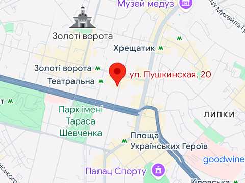 коммерческая по адресу Евгения Чикаленко ул. (Пушкінська), 20А