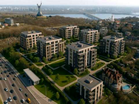 ділянка за адресою Миколи Міхновського бульв. (Дружби народів)