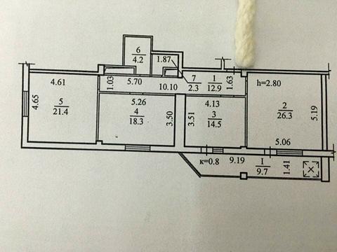 квартира по адресу Слобожанский просп. (Газеты "Правда"), 65