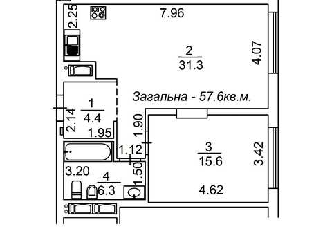 квартира за адресою Річкова вул., 4