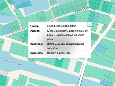 ділянка за адресою Березняківська
