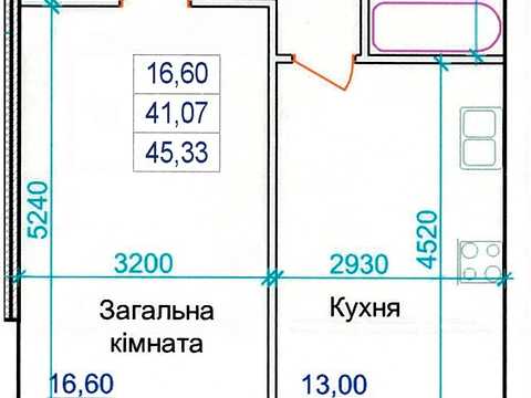 квартира за адресою пер.О.Кошевого, 12
