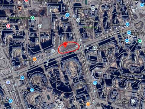 ділянка за адресою Анни Ахматової вул., 12