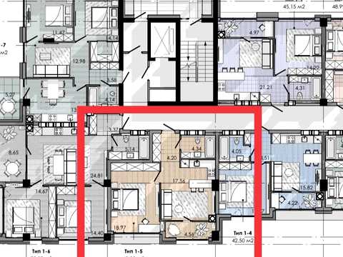 квартира за адресою бул. Кучеревського, 1