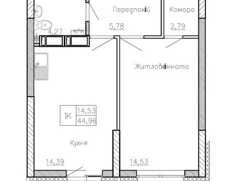 квартира по адресу Львовская ул., 15-Б