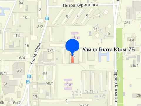 квартира за адресою Гната Юри вул., 7-Б