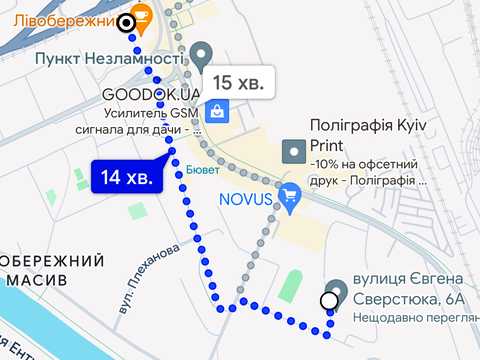 квартира за адресою Євгена Сверстюка вул. (Марини Раскової), 6-А