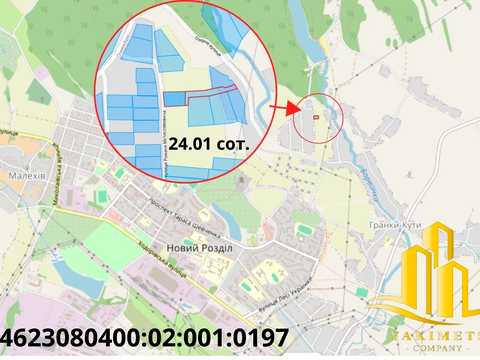 участок по адресу Озерна, 31А
