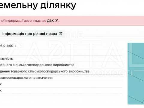 ділянка за адресою 