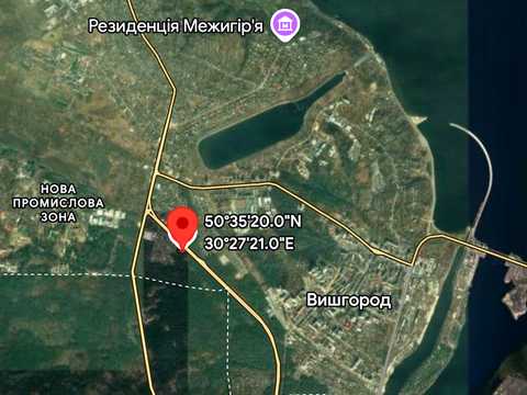 ділянка за адресою Вишгород, Вишгородська
