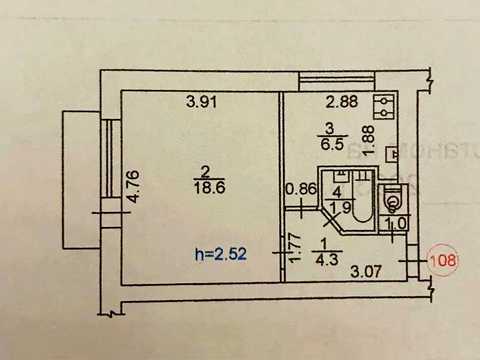 квартира по адресу Энтузиастов ул., 47/1