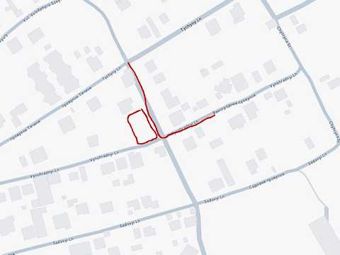 участок по адресу Виноградний провулок