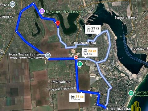 ділянка за адресою с. Молодіжне, Огородна, 8