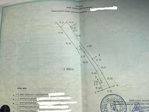 участок по адресу Варшавская ул.