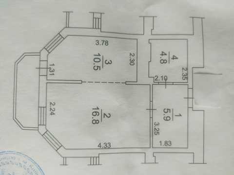 квартира за адресою Юлії Здановської вул. (Ломоносова), 34-Б
