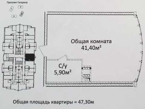 квартира за адресою Лесі Українки просп. (Гагаріна), 19-В