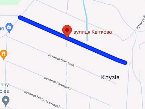 ділянка за адресою 