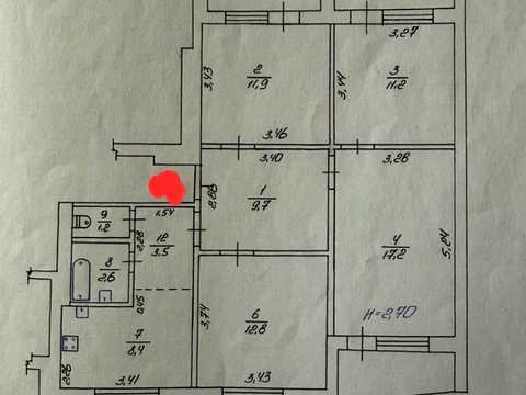 квартира по адресу Зубарева ул., 37