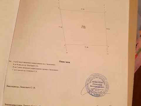 участок по адресу 