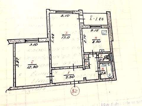 квартира по адресу 5-й Заречный микрорайон ул., 82