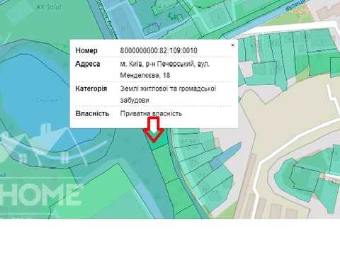 ділянка за адресою Менделєєва вул.
