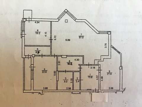 квартира по адресу Бульварно-Кудрявская ул. (Воровского), 36