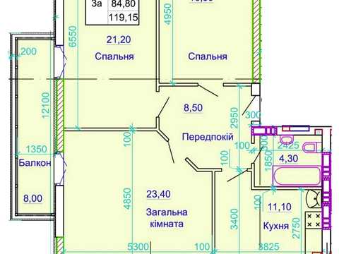 квартира за адресою Шевченка вул., 96А