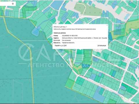 ділянка за адресою Стежки вул.