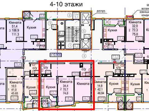 квартира за адресою Авіаційна вул., (Будинок 1)