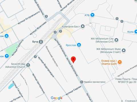 ділянка за адресою Вокзальна вул.