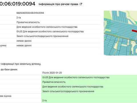 участок по адресу Вінницька об'їзна М30