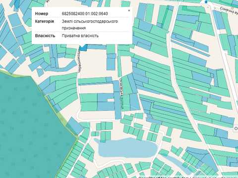 ділянка за адресою Затишна