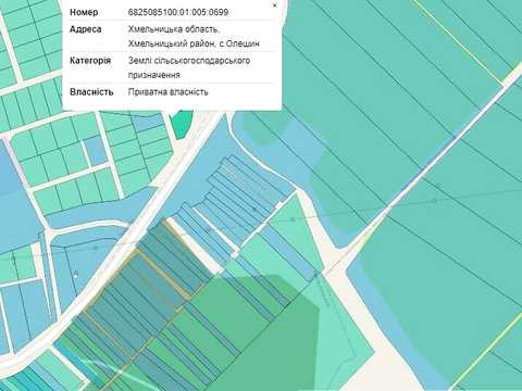 ділянка за адресою пров. Центральний