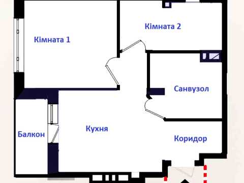 квартира по адресу Героев Харькова просп. (Московский), 158