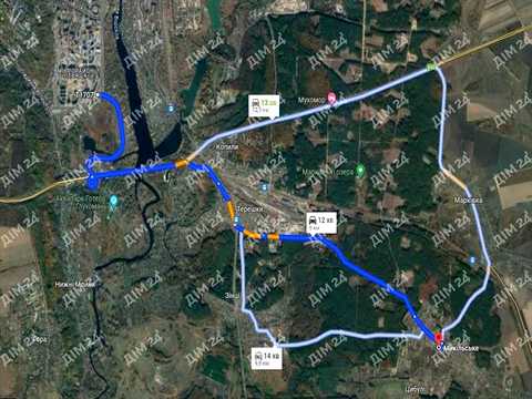ділянка за адресою Центральна, 1