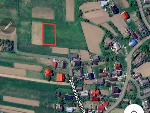 участок по адресу провулок Зелений