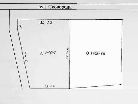 ділянка за адресою Сковороди ул., 83