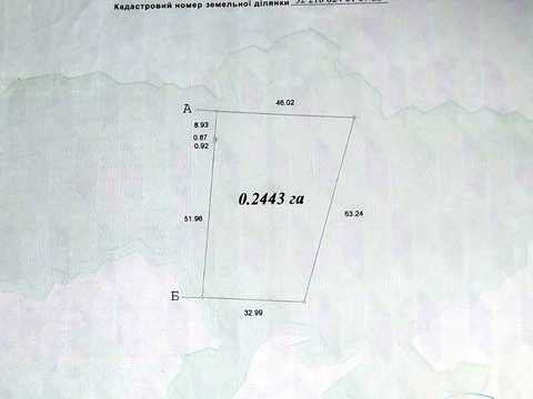 участок по адресу 