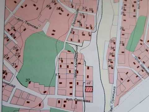 ділянка за адресою Святкова вул., 1