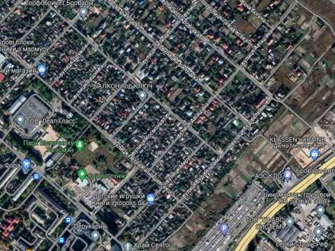 участок по адресу Бровары, Авіаційна ул.
